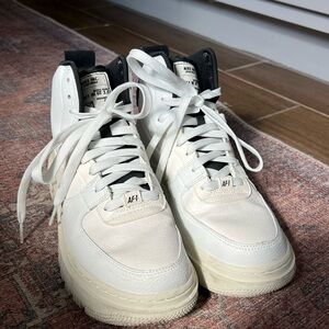 Nike AF1 High Top Platform Sneakers